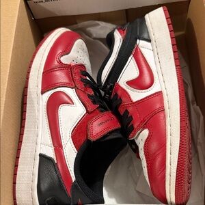 Jordan Kids Sneakers Red and White